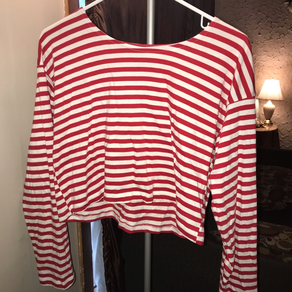 Brand New Forever 21 Cropped Top (Long Sleeve)